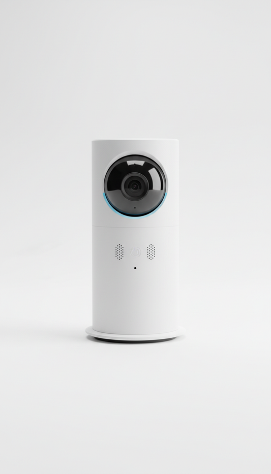 Cámara WiFi 360° blanca prístina