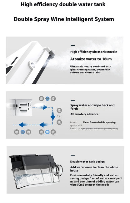 Intelligent Small Window Cleaner Robot Automatic Glass Window Robot