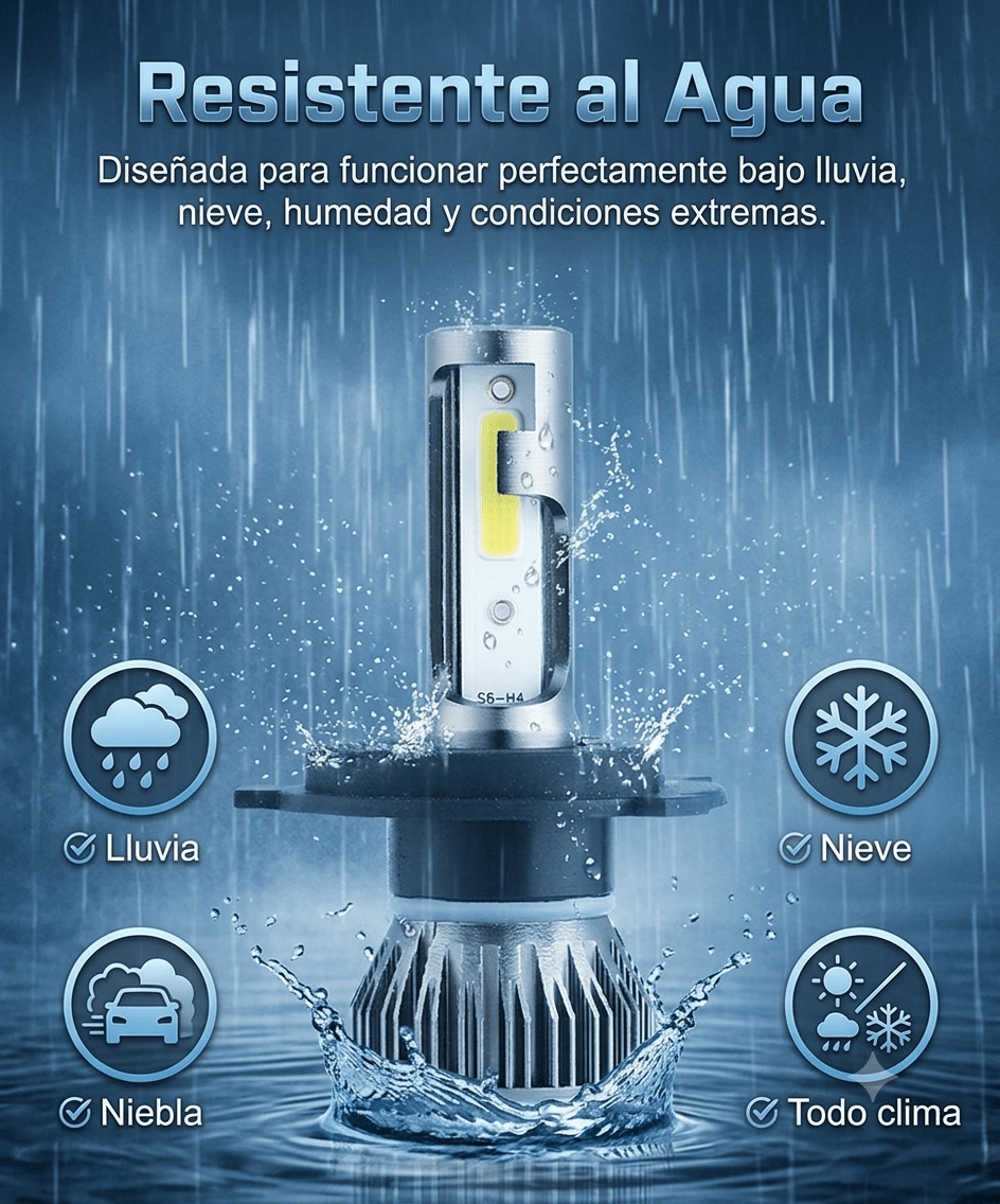 Bombillas LED Premium para Faros de Auto – Alta Potencia - Korzadi