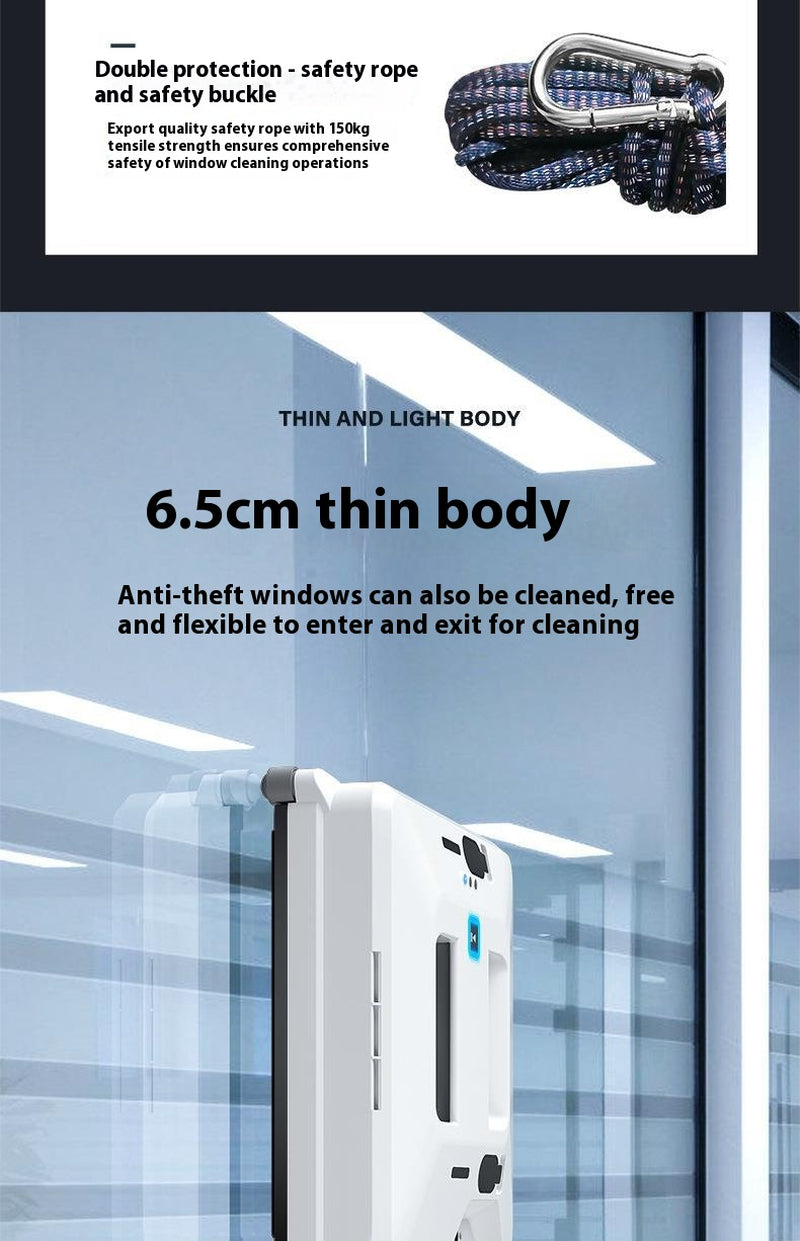 Intelligent Small Window Cleaner Robot Automatic Glass Window Robot