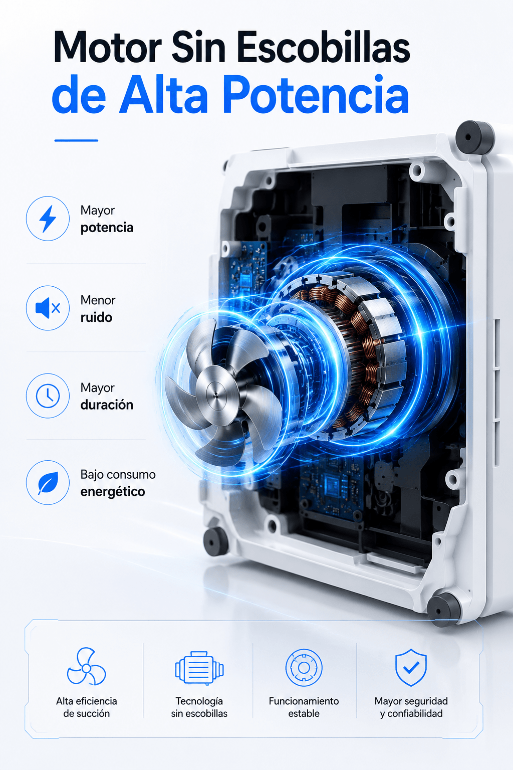Robot Inteligente Limpiacristales Automático con Doble Pulverización - Korzadi