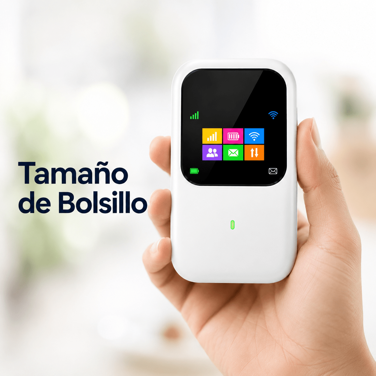 Router WiFi Portátil 4G LTE con Batería Recargable - Korzadi