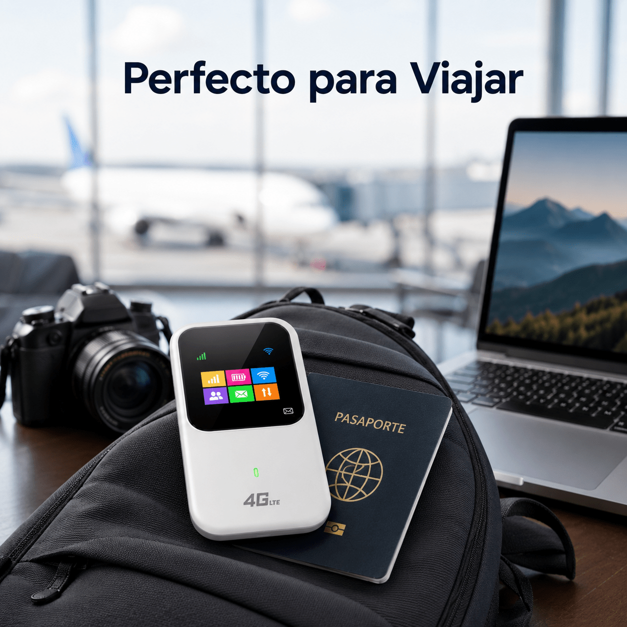 Router WiFi Portátil 4G LTE con Batería Recargable - Korzadi