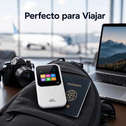 Router WiFi Portátil 4G LTE con Batería Recargable - Korzadi